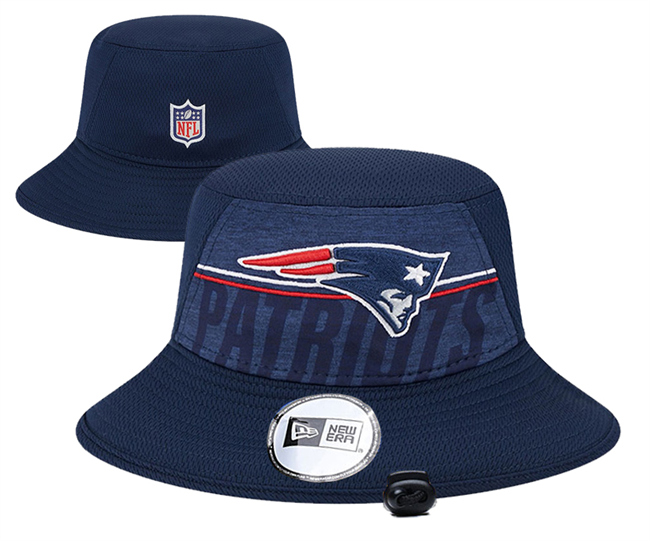 New England Patriots 2024 Stitched Bucket Fisherman Hats 008